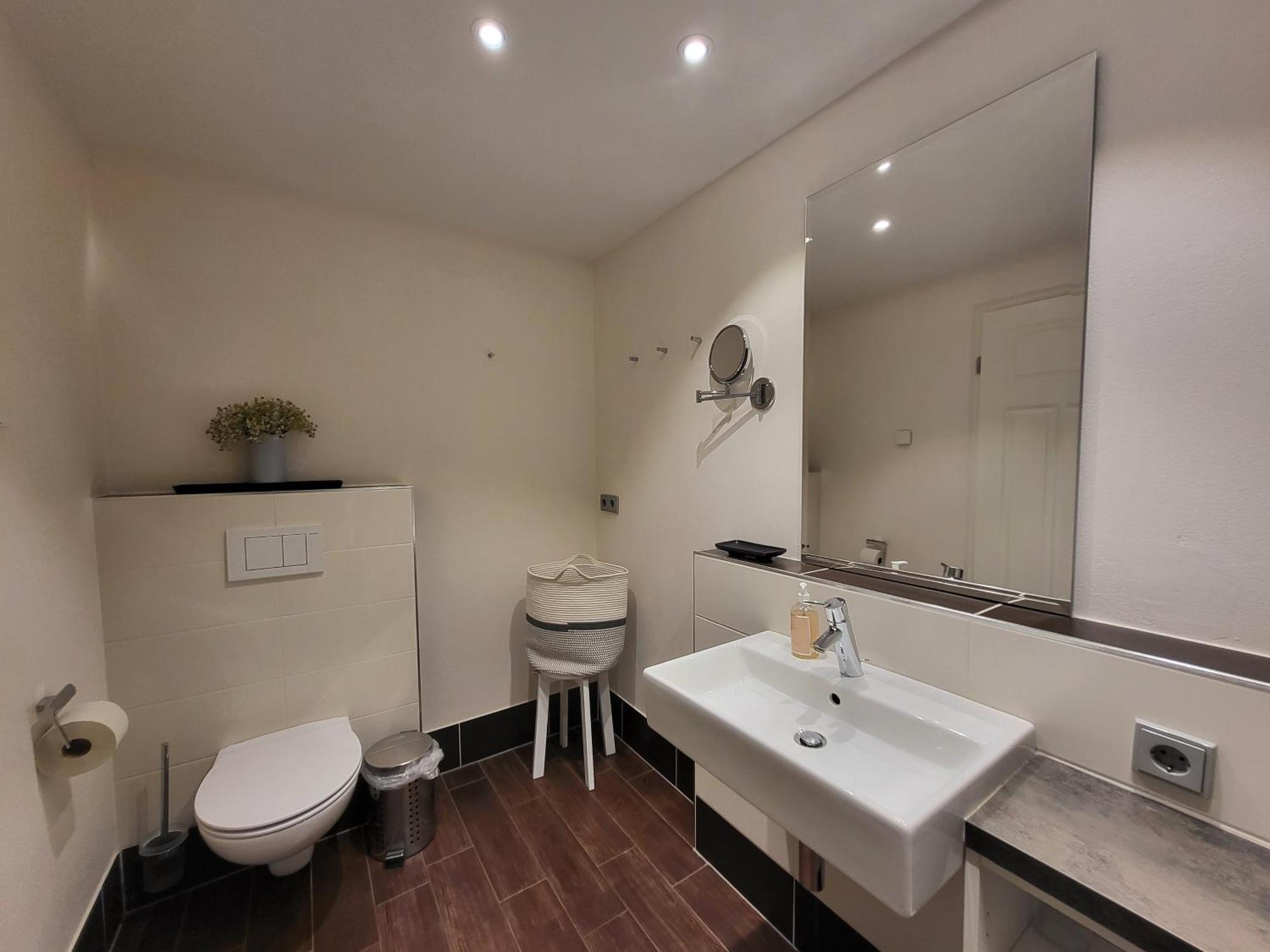 Ferienwohnung 1 Im Reetdachhaus Muehlenhof Sankt Peter-Ording Eksteriør bilde