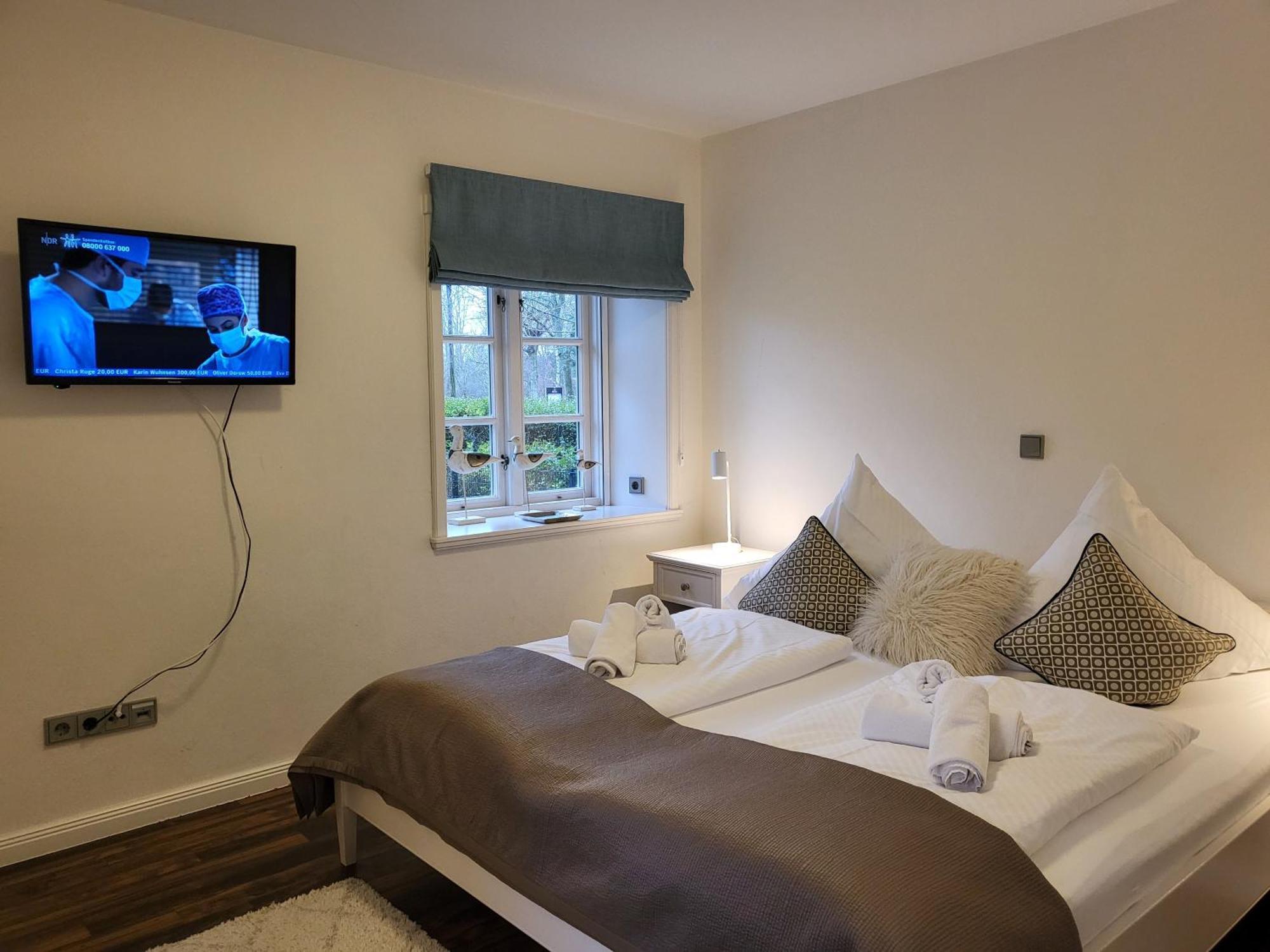 Ferienwohnung 1 Im Reetdachhaus Muehlenhof Sankt Peter-Ording Eksteriør bilde