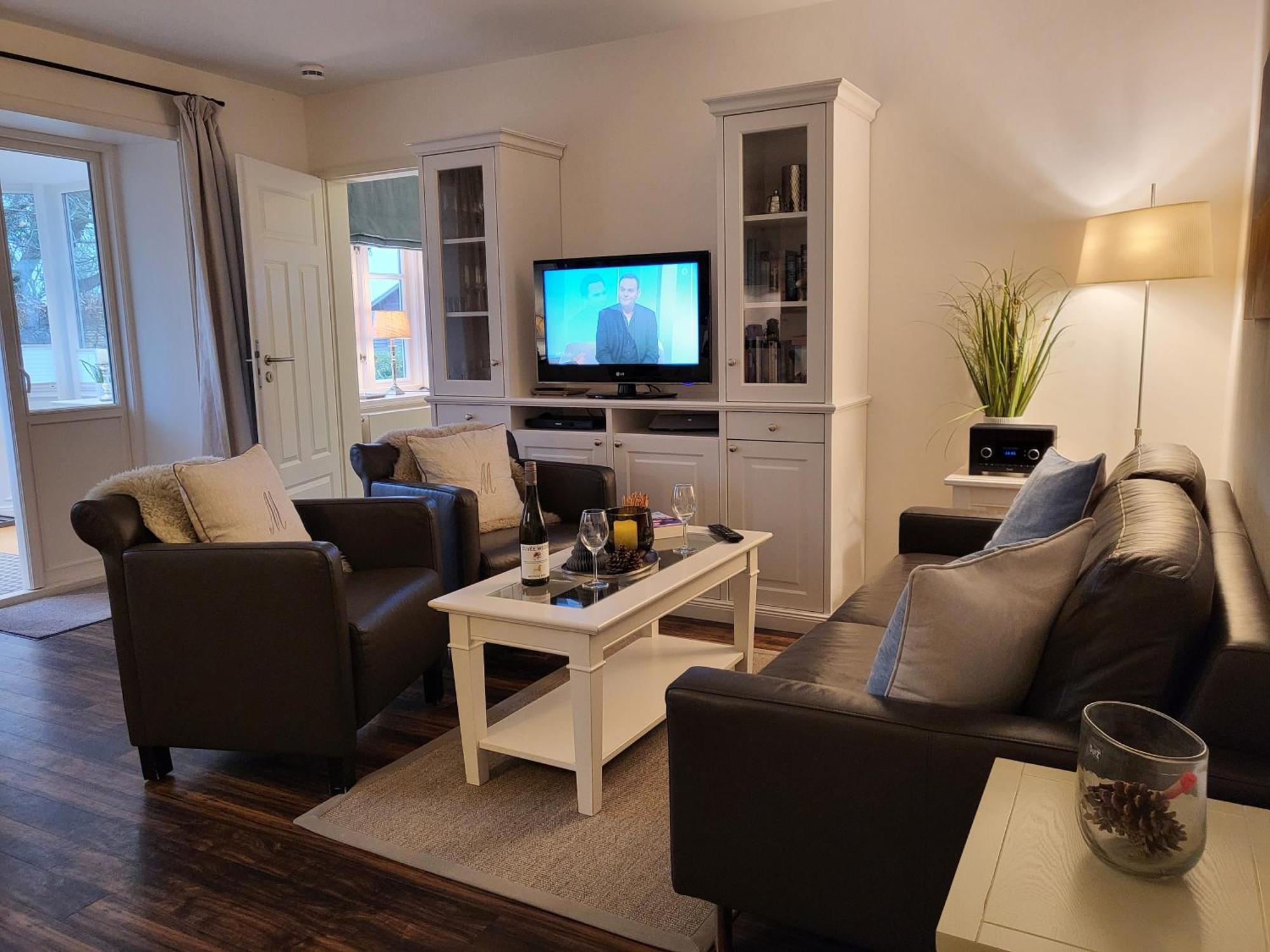 Ferienwohnung 1 Im Reetdachhaus Muehlenhof Sankt Peter-Ording Eksteriør bilde