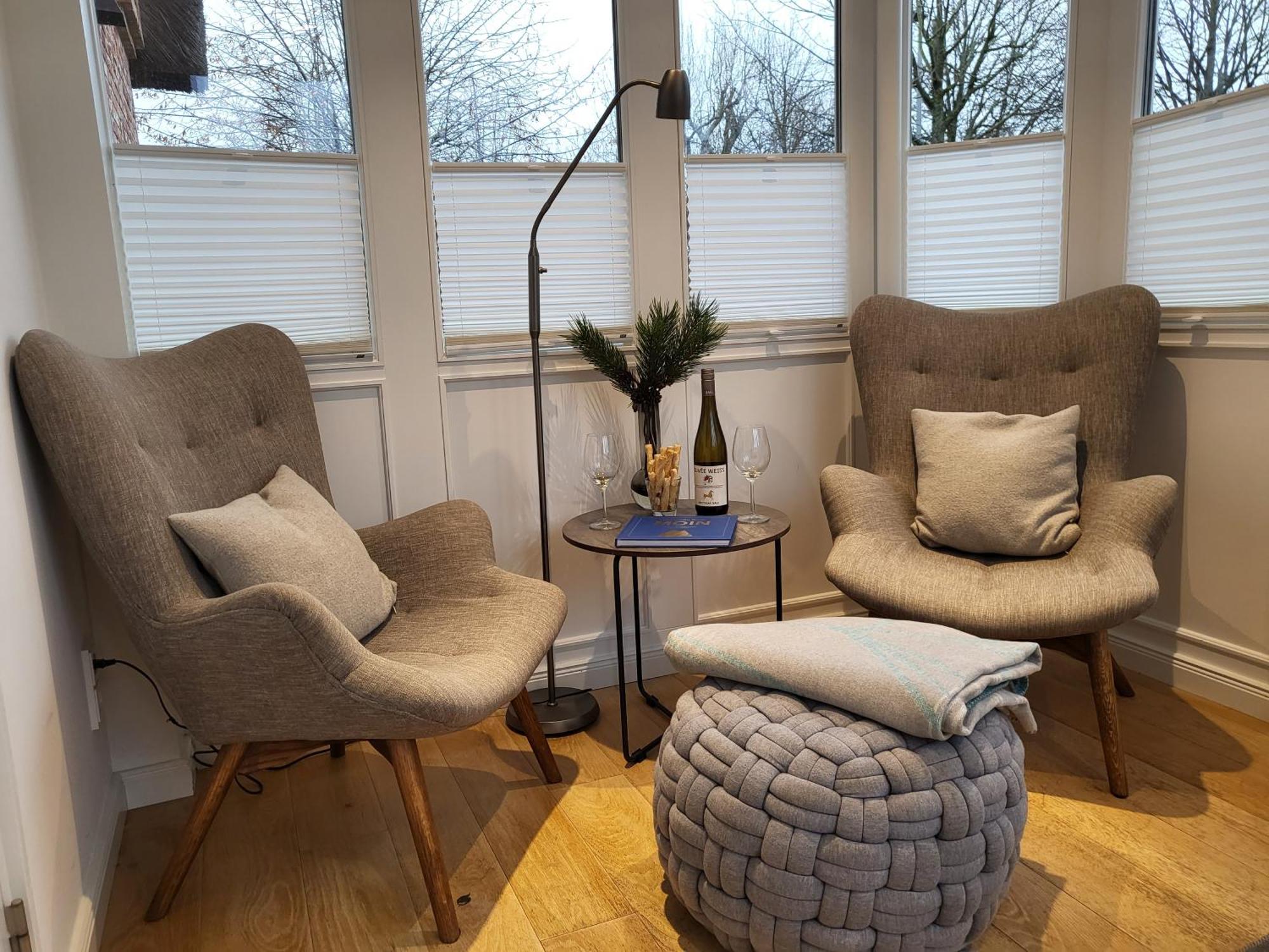 Ferienwohnung 1 Im Reetdachhaus Muehlenhof Sankt Peter-Ording Eksteriør bilde