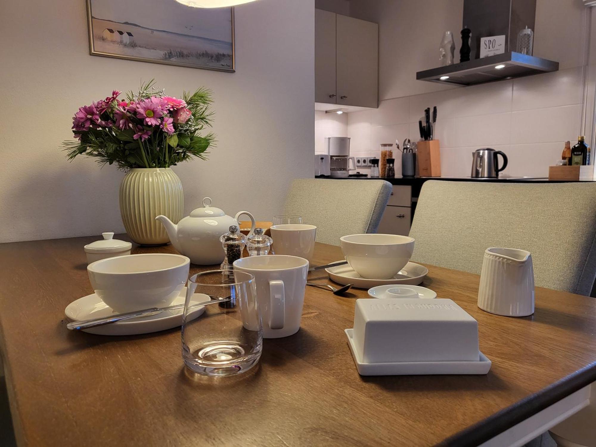 Ferienwohnung 1 Im Reetdachhaus Muehlenhof Sankt Peter-Ording Eksteriør bilde